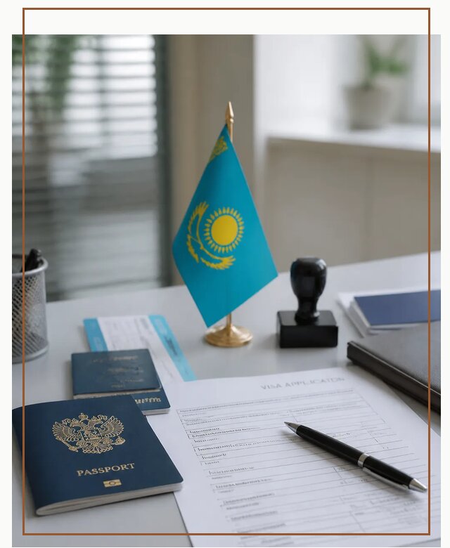 Оформление визы в Казахстан для поездки и работы в Георгиевске