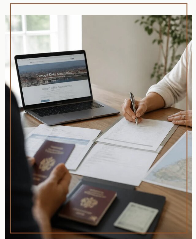 Оформление Digital Nomad и ВНЖ Португалии в Георгиевске