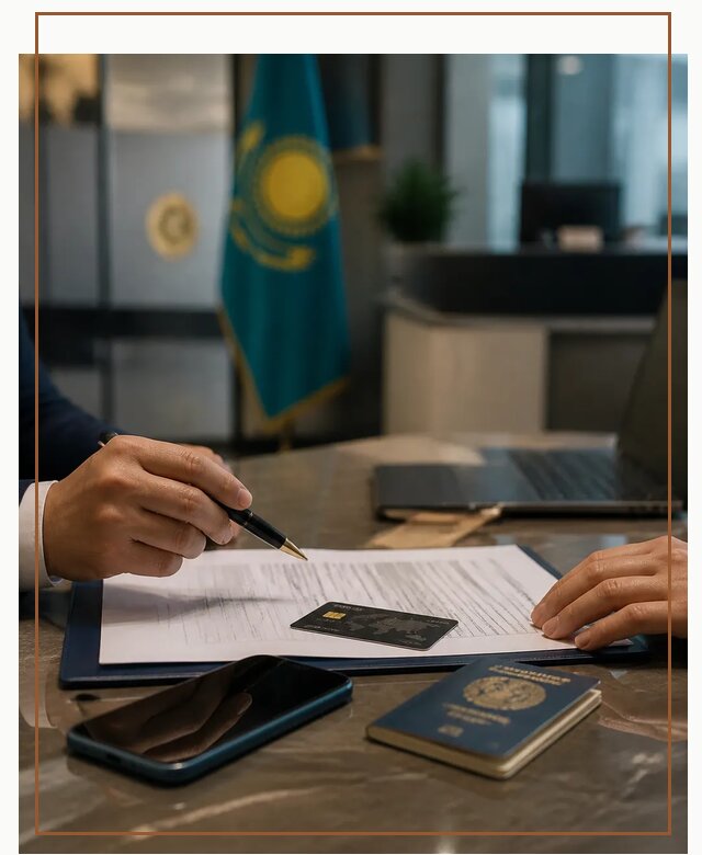 Открытие счета и банковской карты в Казахстане в Георгиевске
